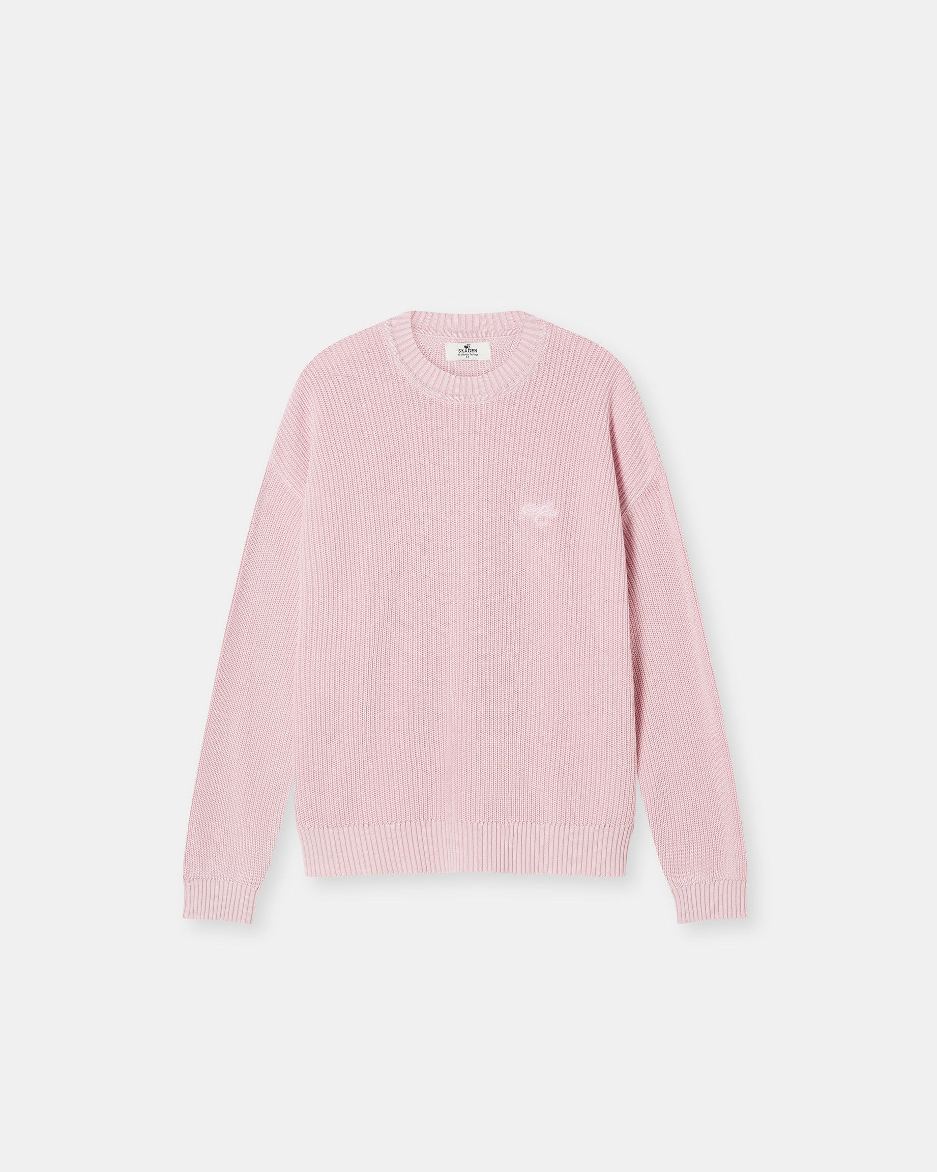 Knit Sweater Washed Pink